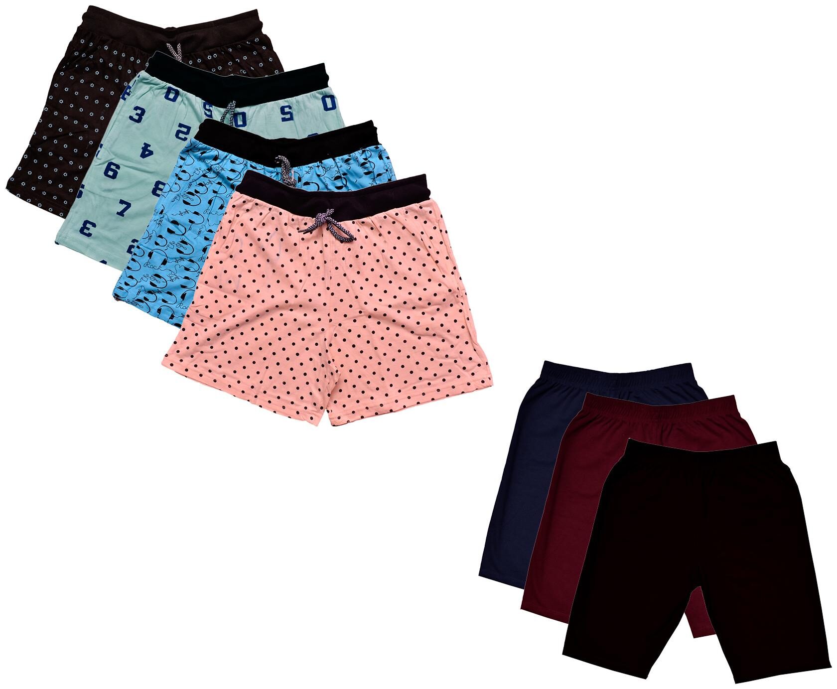 

Kavya Women Printed Regular shorts - Multi