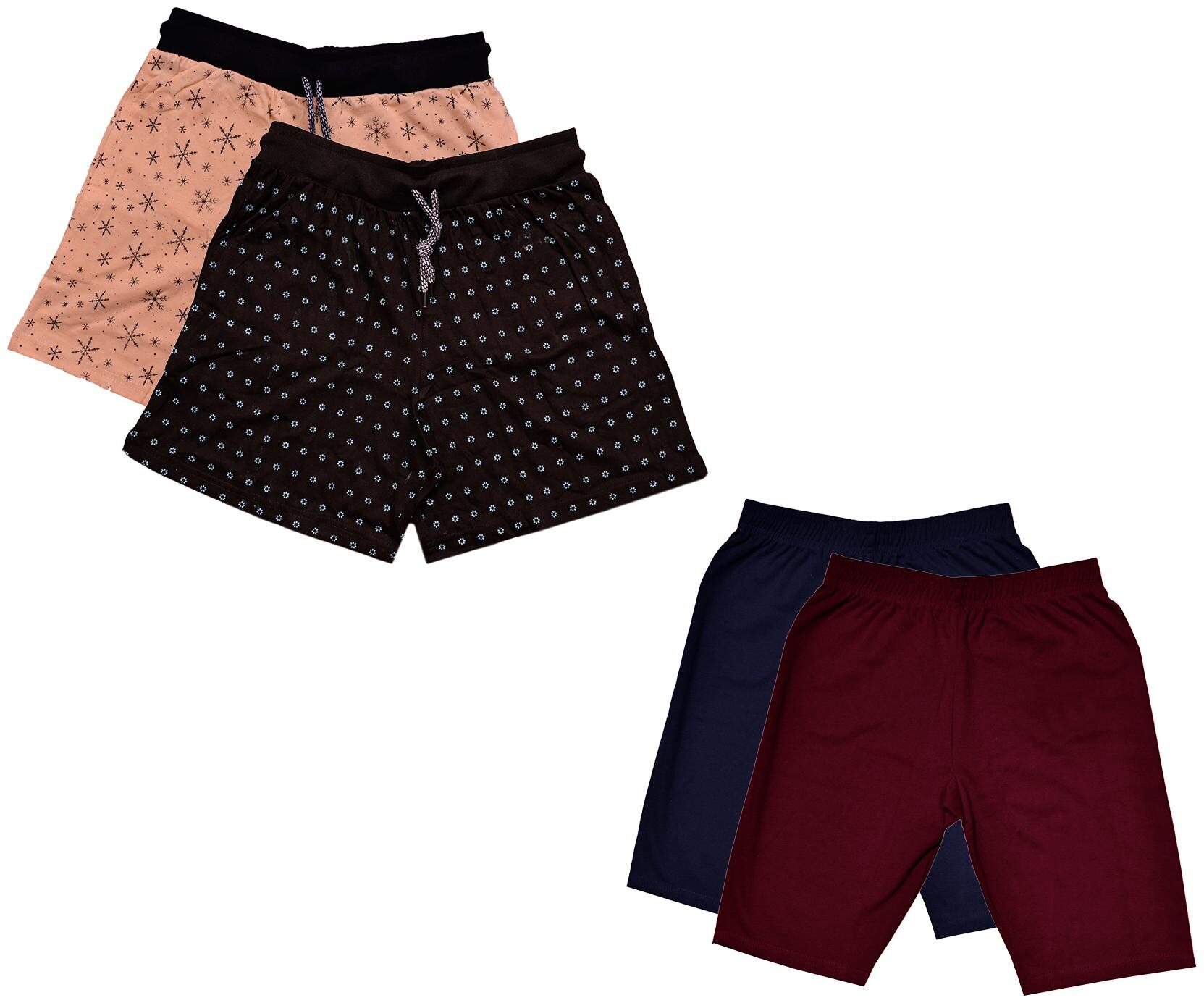 

Kavya Women Printed Regular shorts - Multi