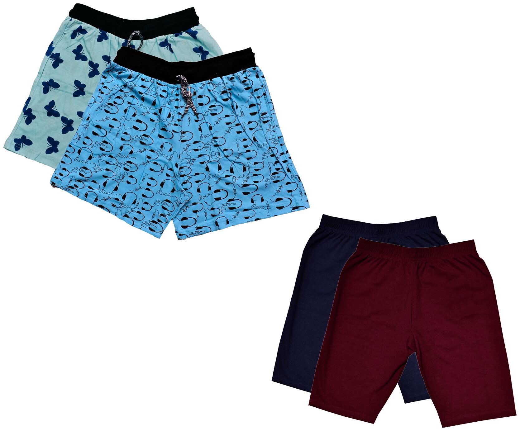 

Kavya Women Printed Regular shorts - Multi