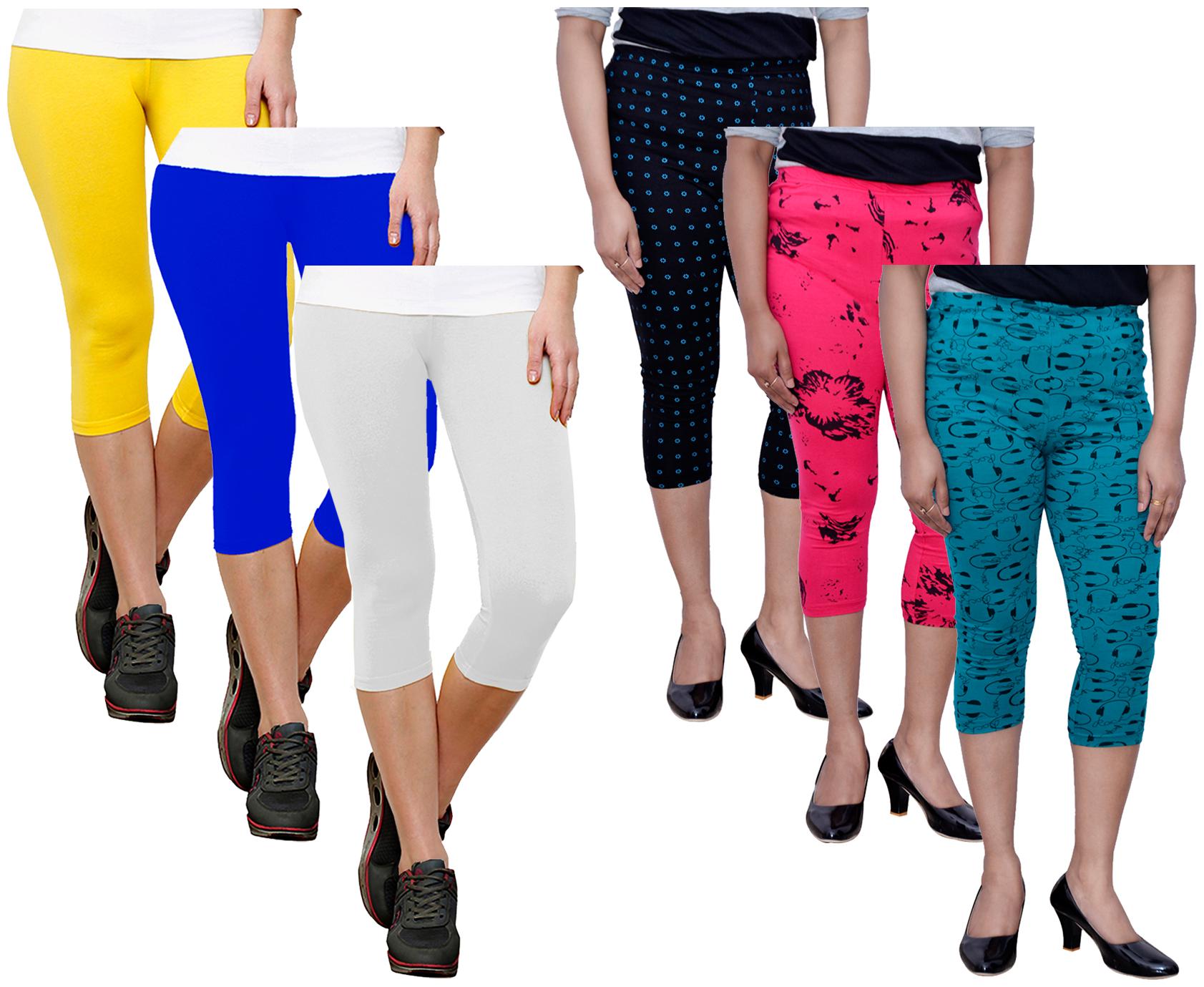 

Kavya Women Printed Regular capri - Multi