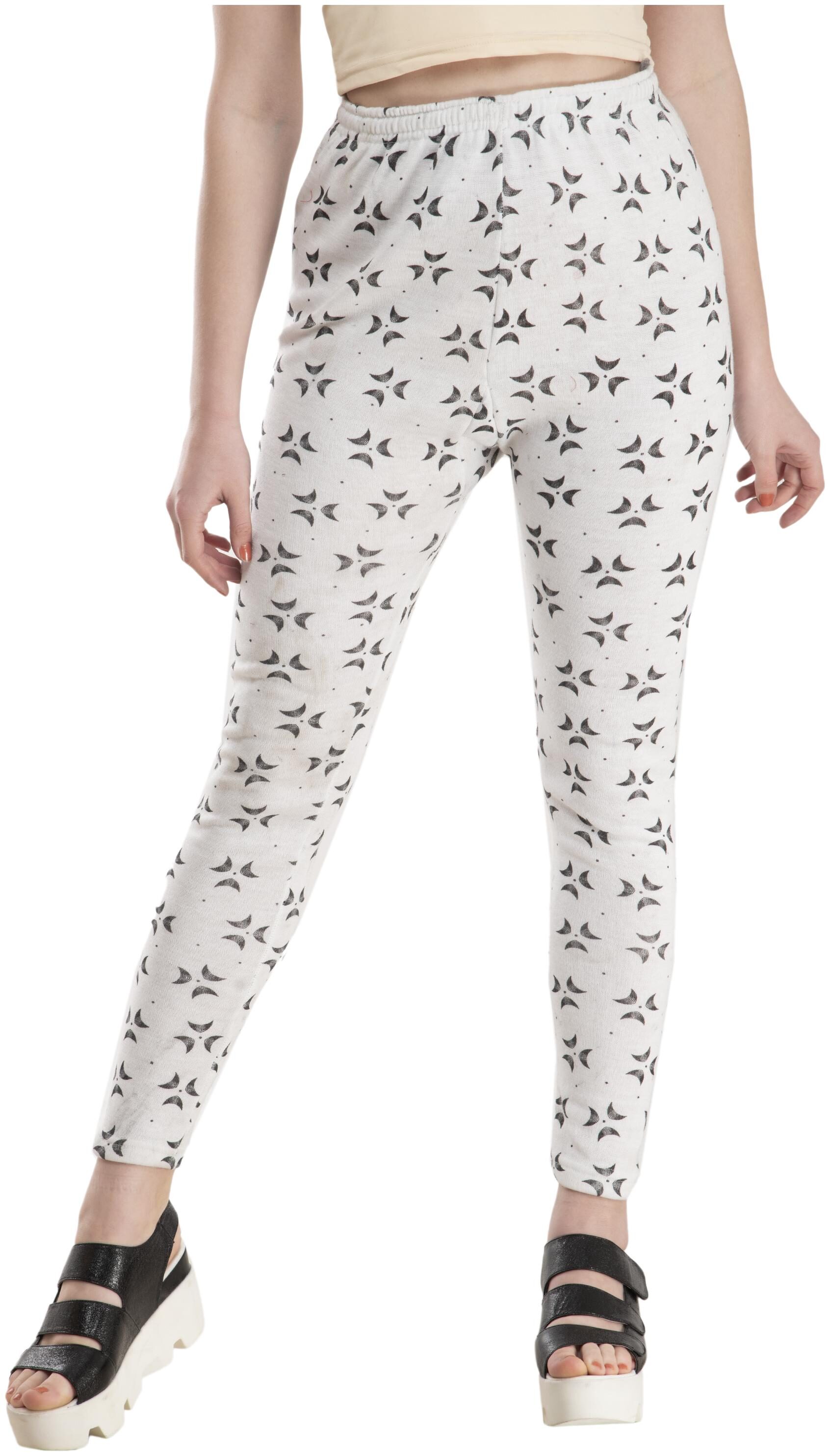 

KAVYA Women Woolen Warm Printed Leggings for Winters (Pack of 1)