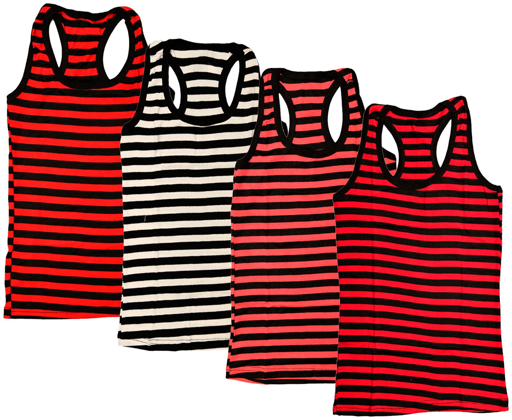 

Kavya Women Multi Regular fit U neck Cotton Tank top