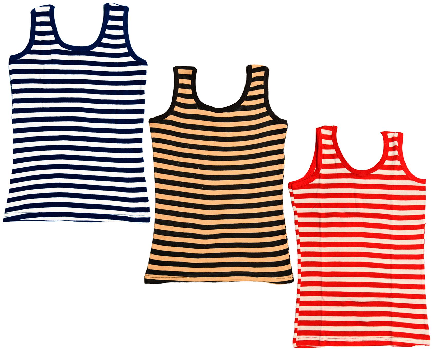 

Kavya Women Multi Regular fit U neck Cotton Tank top