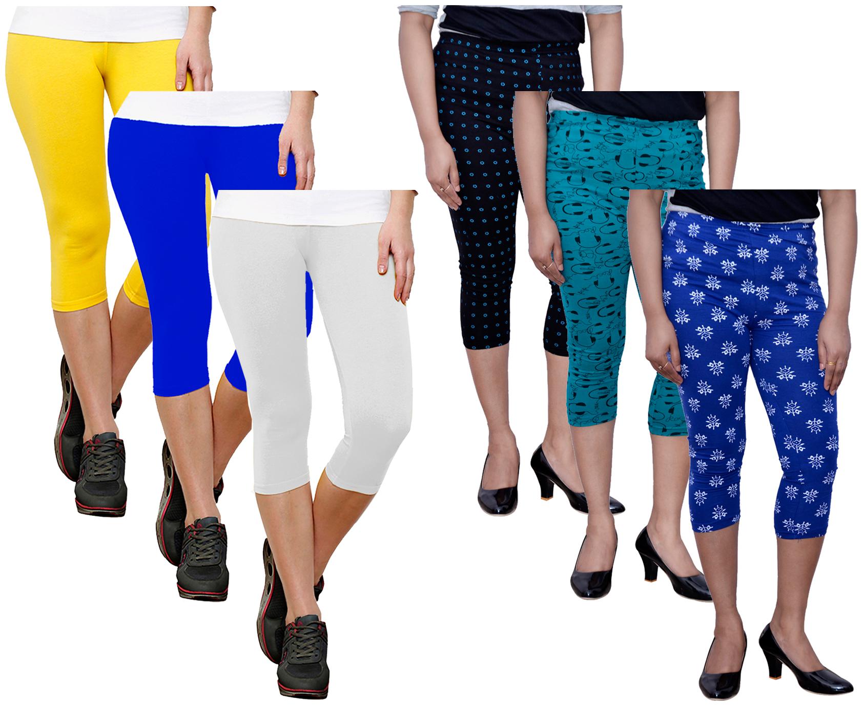 

Kavya Women Printed Regular capri - Multi