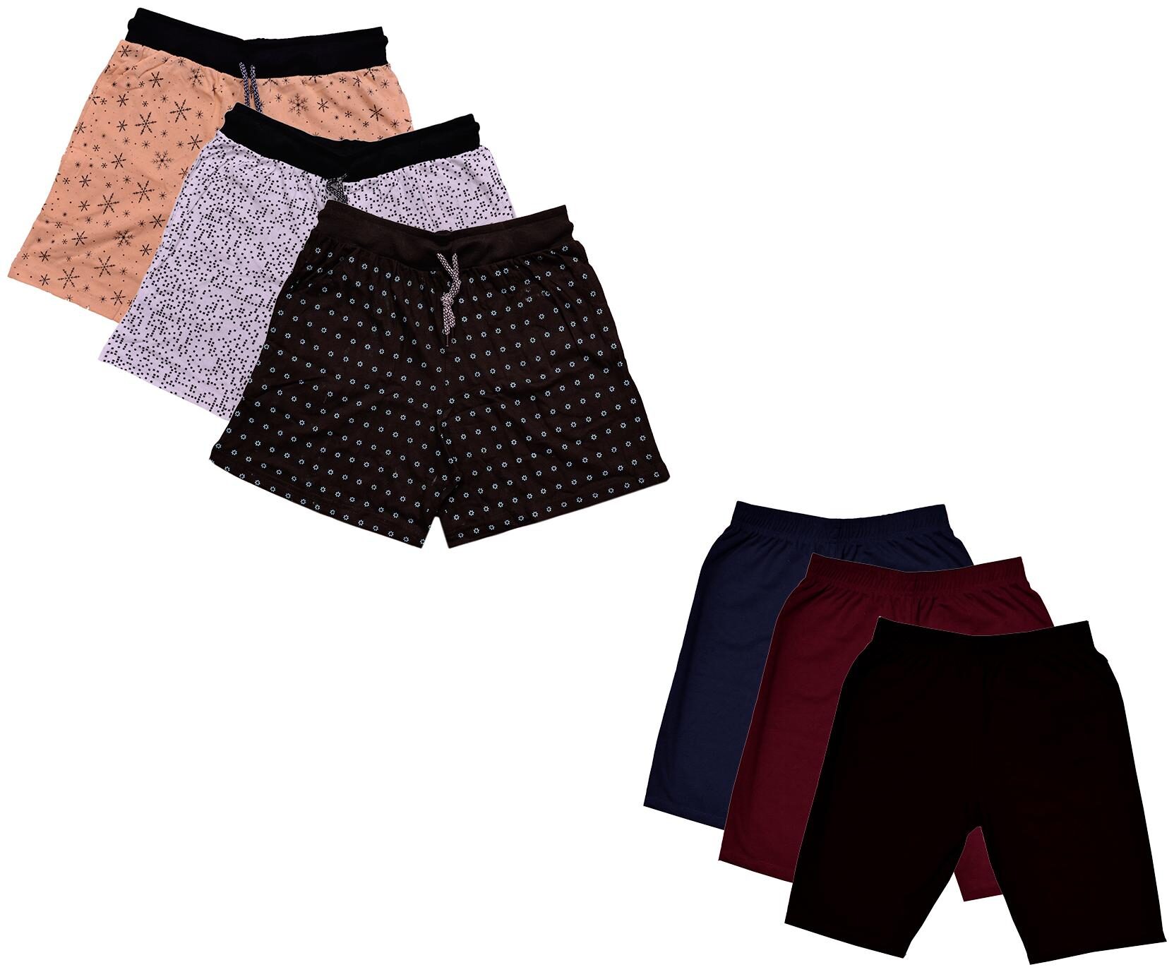 

Kavya Women Printed Regular shorts - Multi