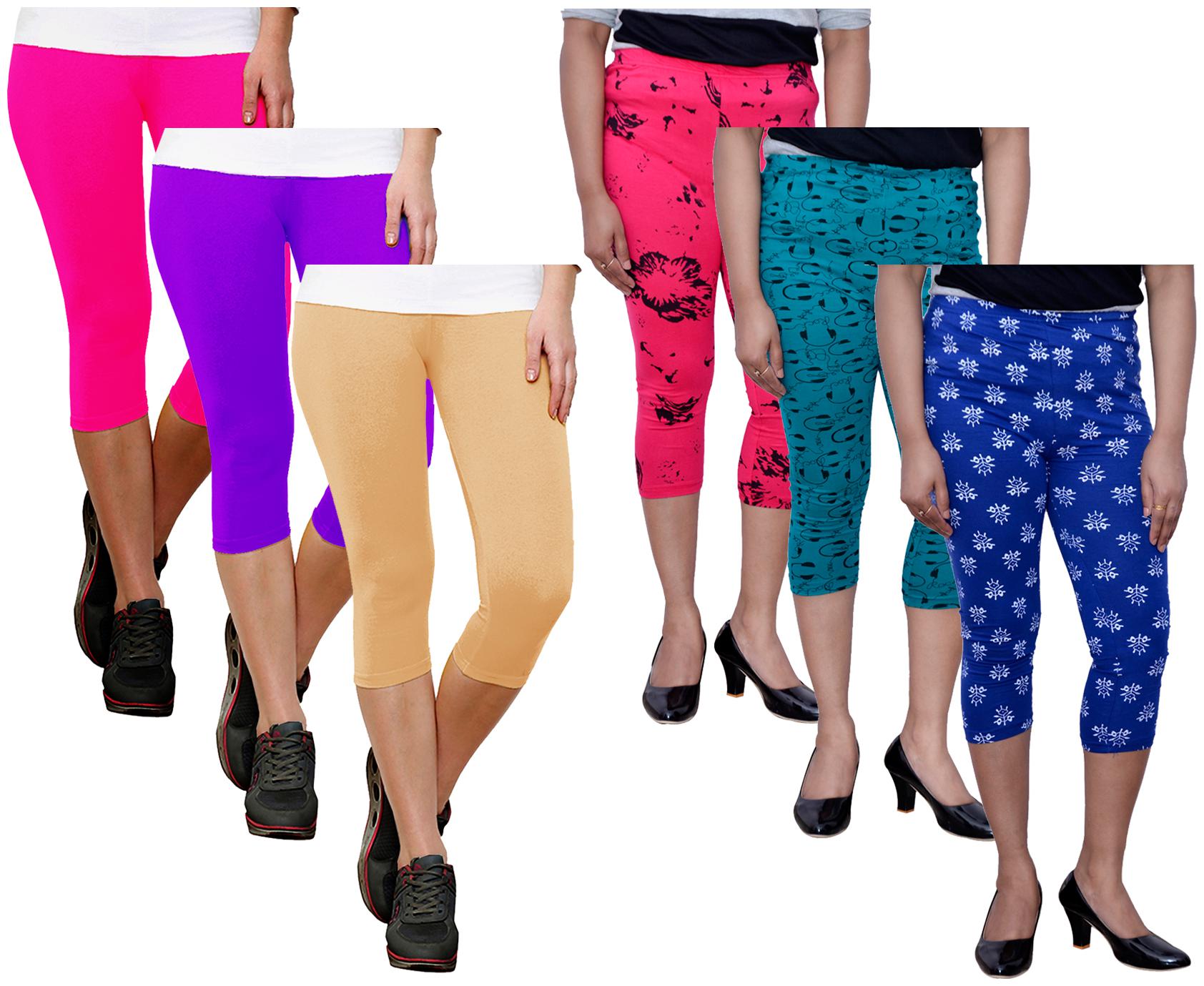 

Kavya Women Printed Regular capri - Multi