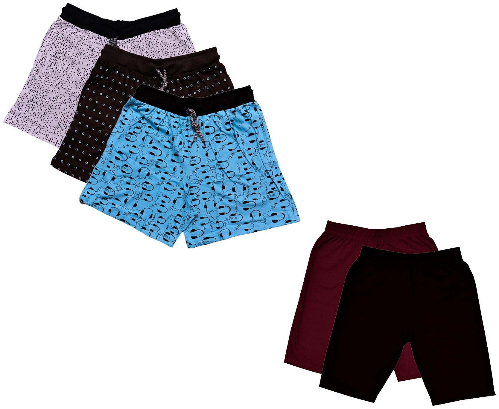 

Kavya Women Printed Regular shorts - Multi