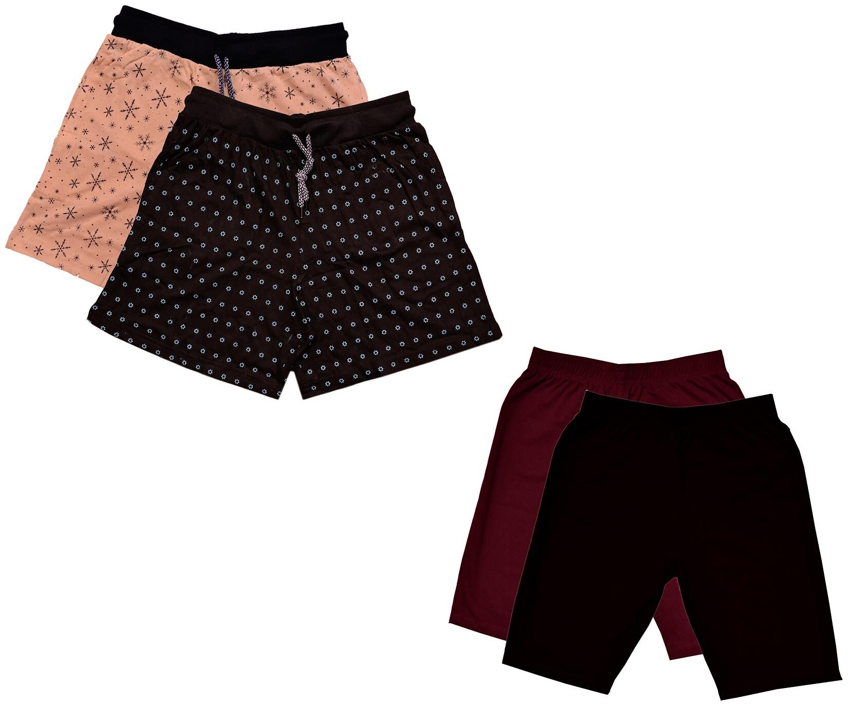 

Kavya Women Printed Regular shorts - Multi