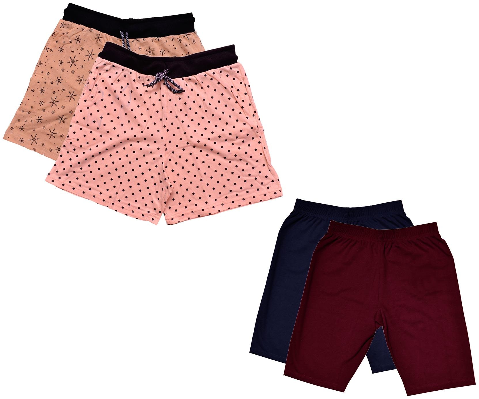 

Kavya Women Printed Regular shorts - Multi