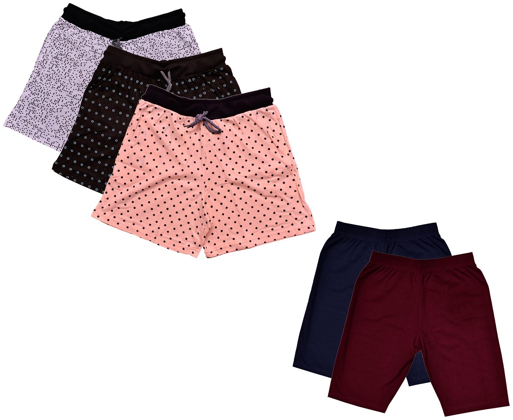 

Kavya Women Printed Regular shorts - Multi