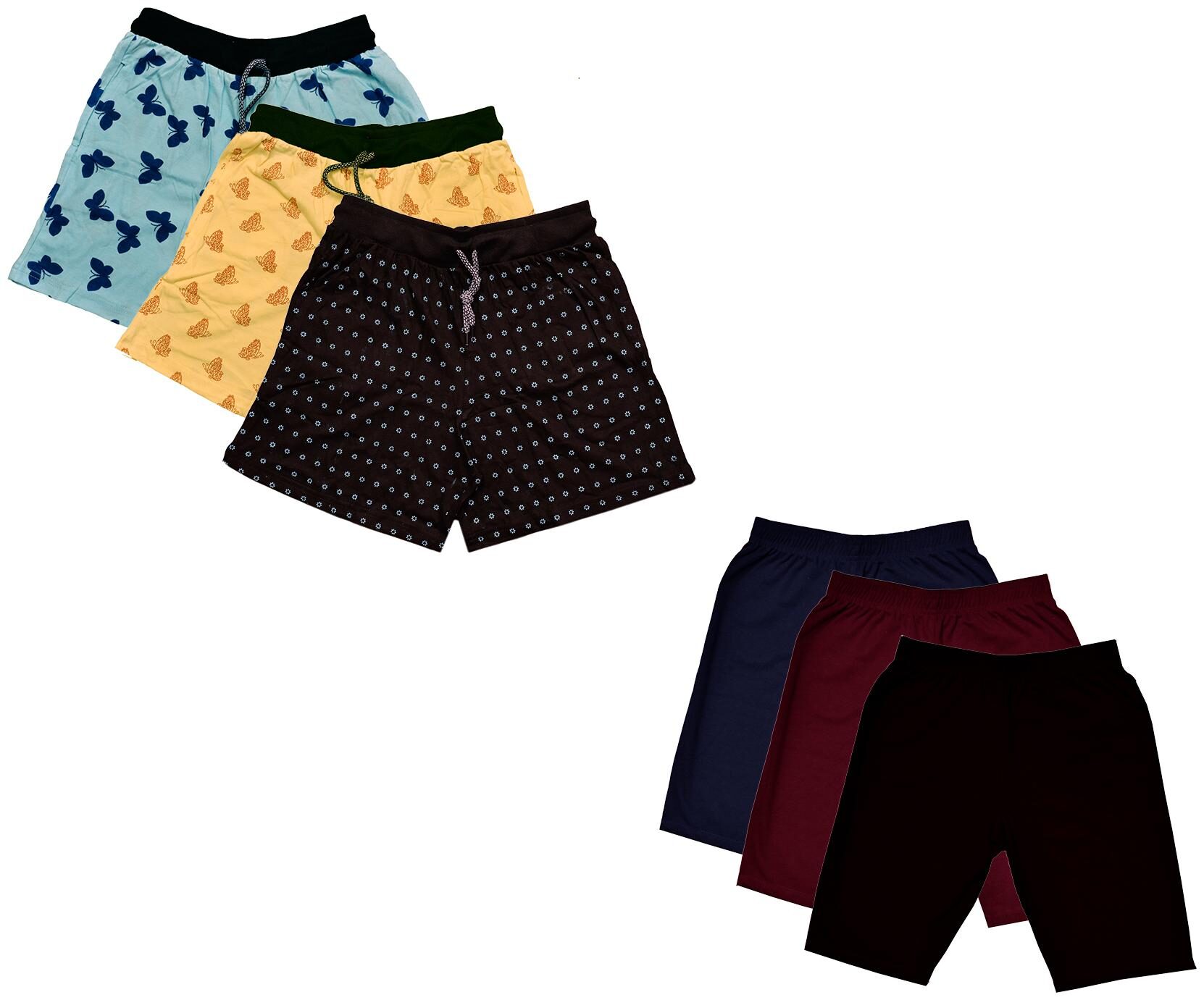 

Kavya Women Printed Regular shorts - Multi