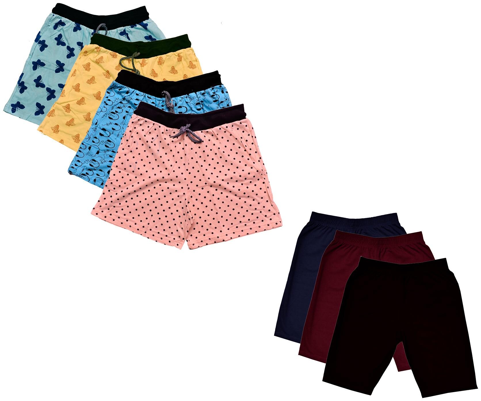 

Kavya Women Printed Regular shorts - Multi