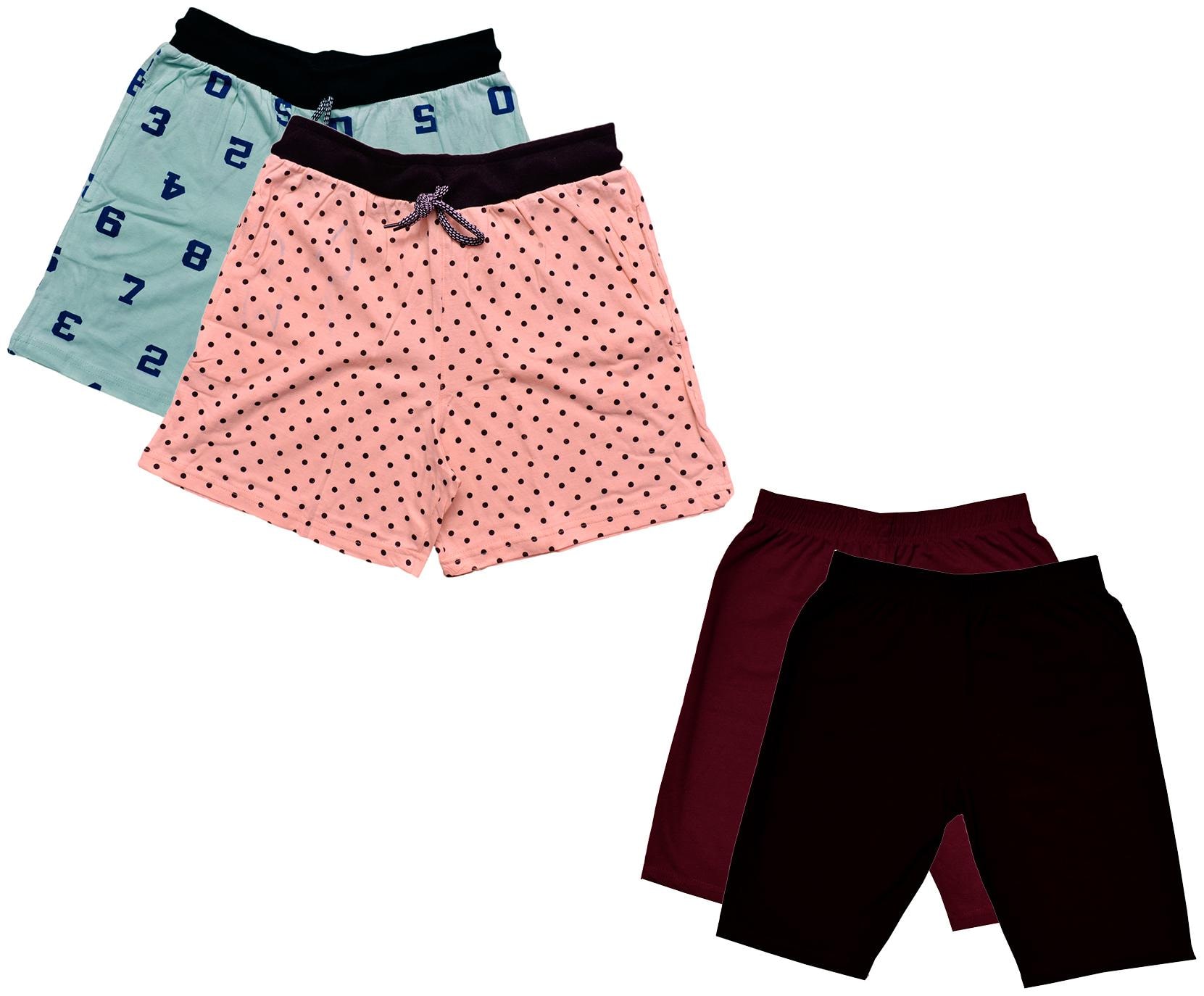 

Kavya Women Printed Regular shorts - Multi