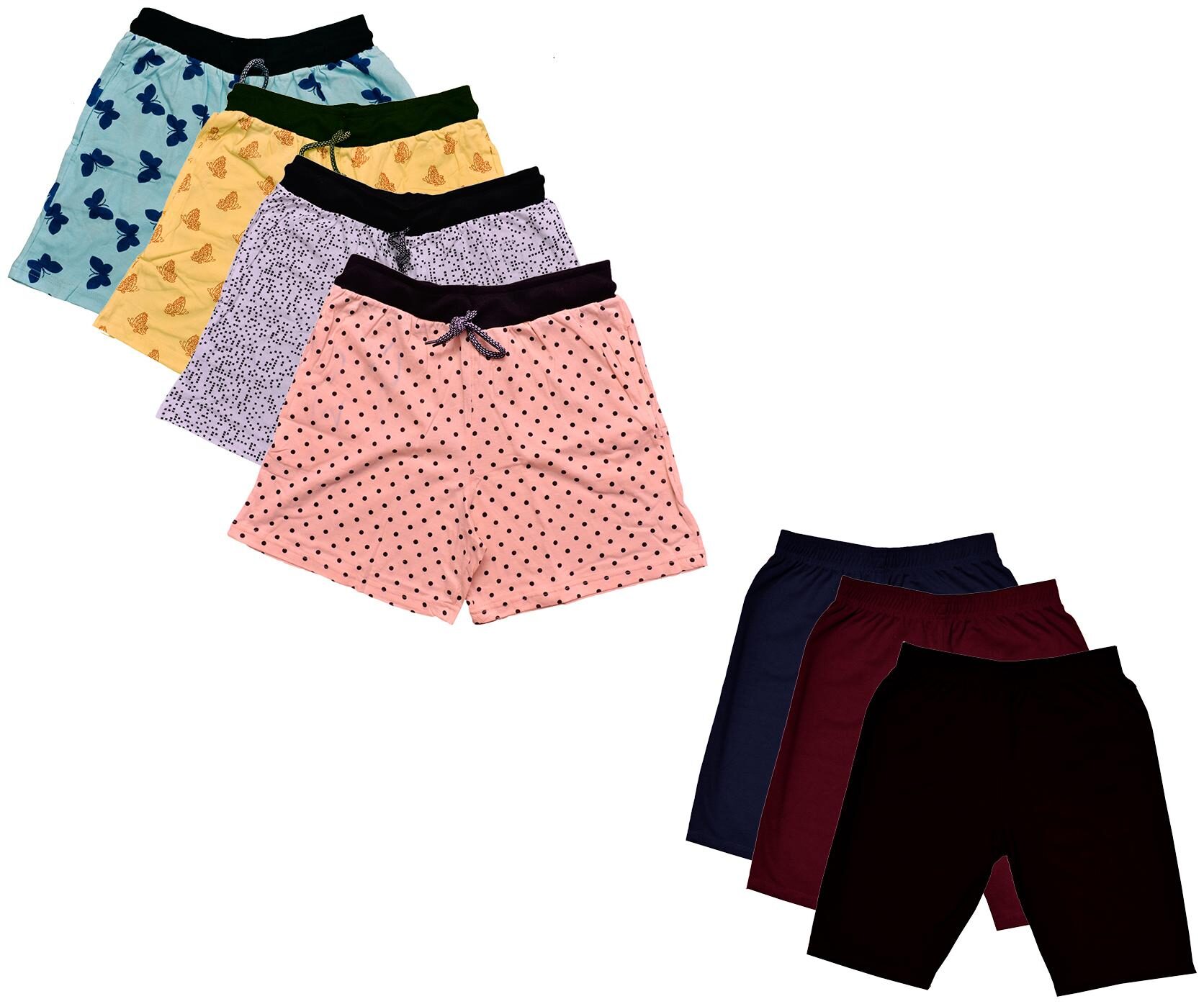 

Kavya Women Printed Regular shorts - Multi
