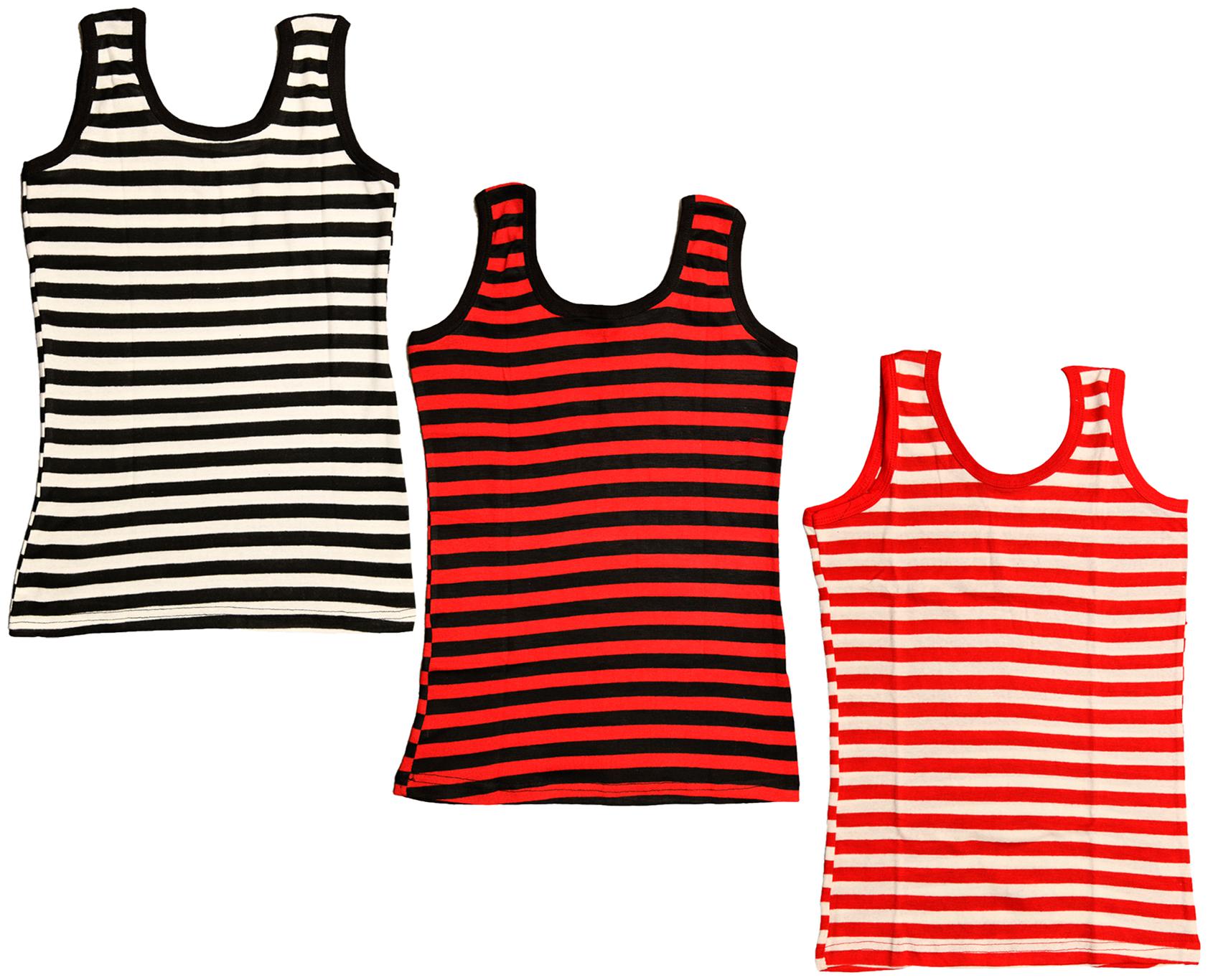 

Kavya Women Multi Regular fit U neck Cotton Tank top