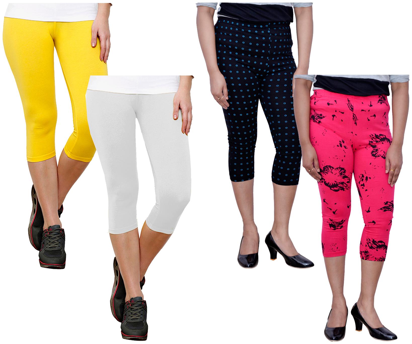 

Kavya Women Printed Regular capri - Multi