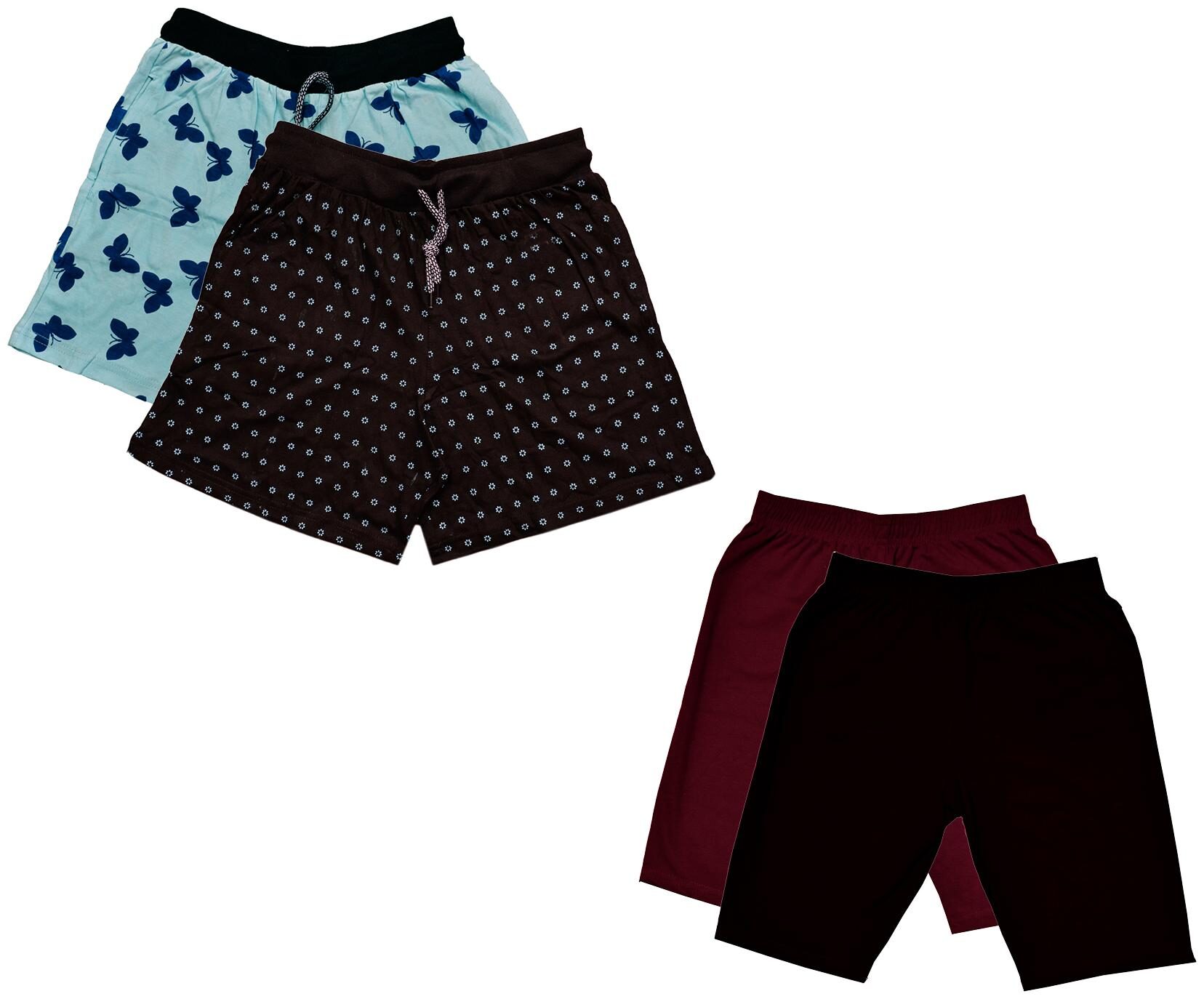 

Kavya Women Printed Regular shorts - Multi