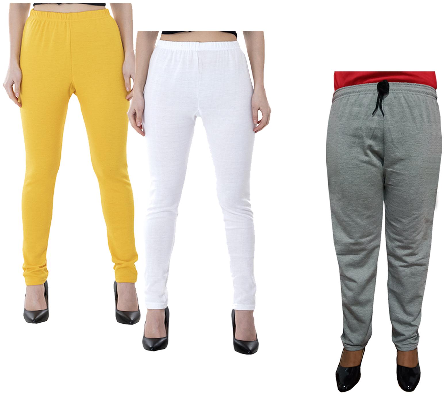 

Kavya Women Regular fit Fleece Solid Track pants - Multi