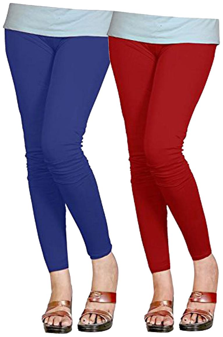 

KESHAV SRUSHTI Cotton Lycra Pack of 2 Leggings