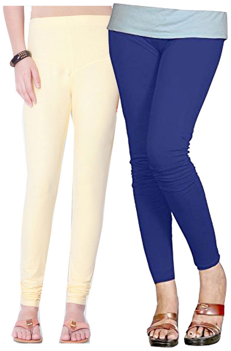 

KESHAV SRUSHTI Cotton Lycra Pack of 2 Leggings