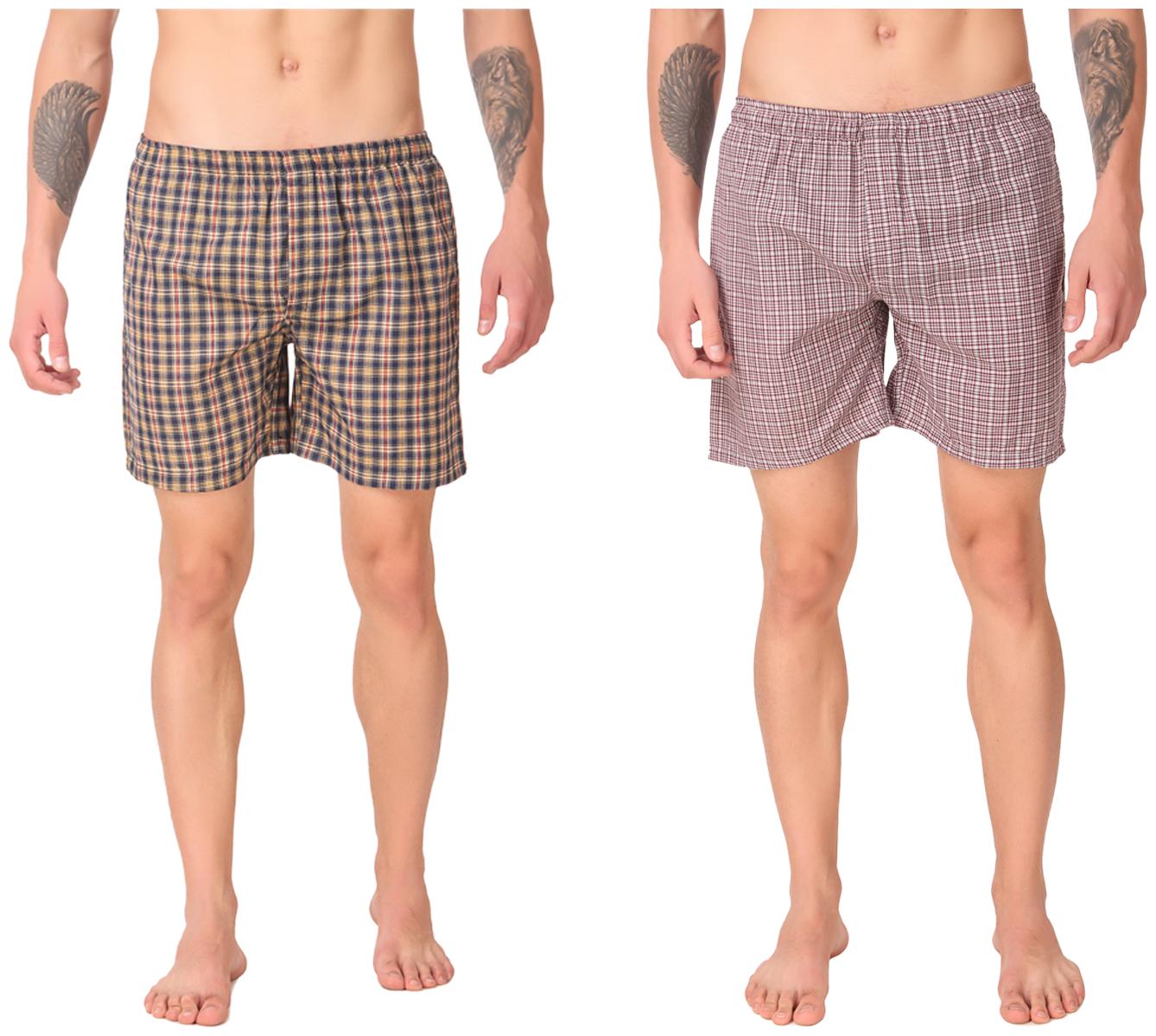 

KETEX Men Multi Regular Fit Regular Shorts