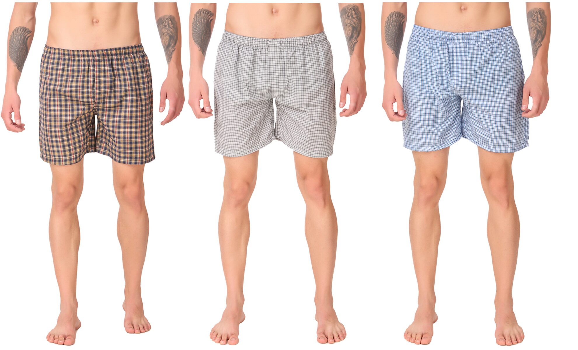 

KETEX Men Multi Regular Fit Regular Shorts