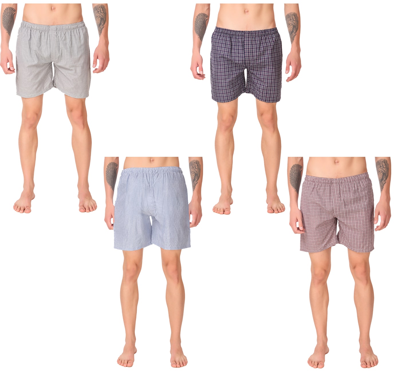 

KETEX Men Multi Regular Fit Regular Shorts