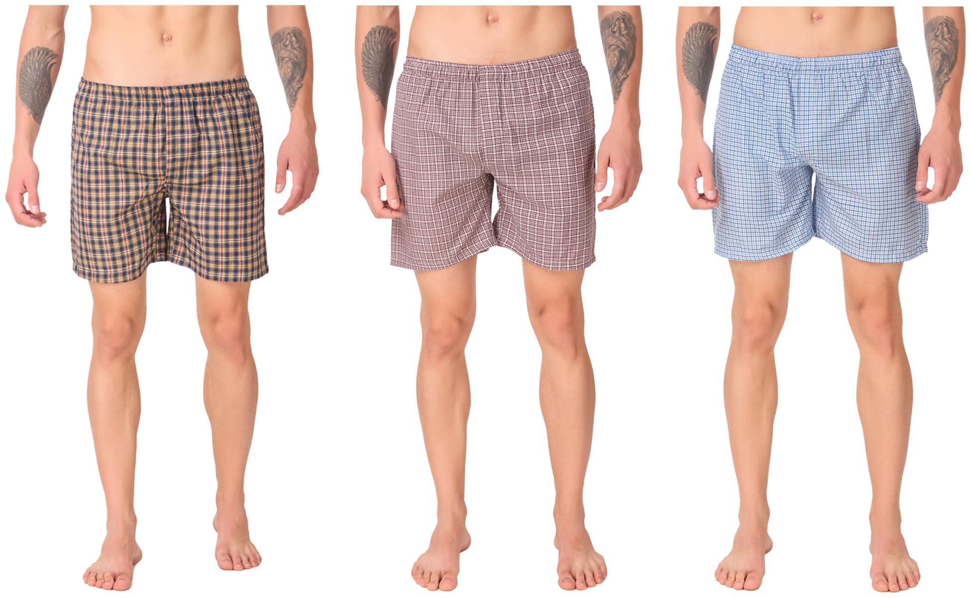 

KETEX Men Multi Regular Fit Regular Shorts