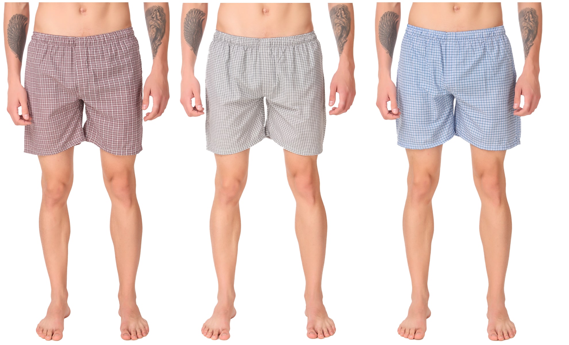 

KETEX Men Multi Regular Fit Regular Shorts