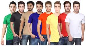 Men Round Neck Pack Of 8