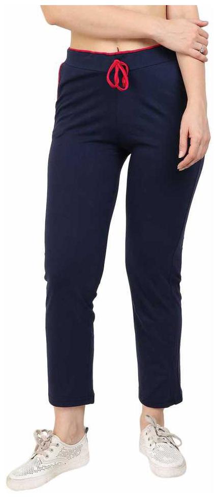 

Kex Navy Blue Color Trackpants For Women