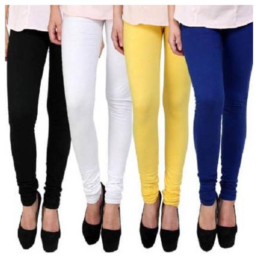 

KEX Women Cotton Solid Multi Churidar Legging