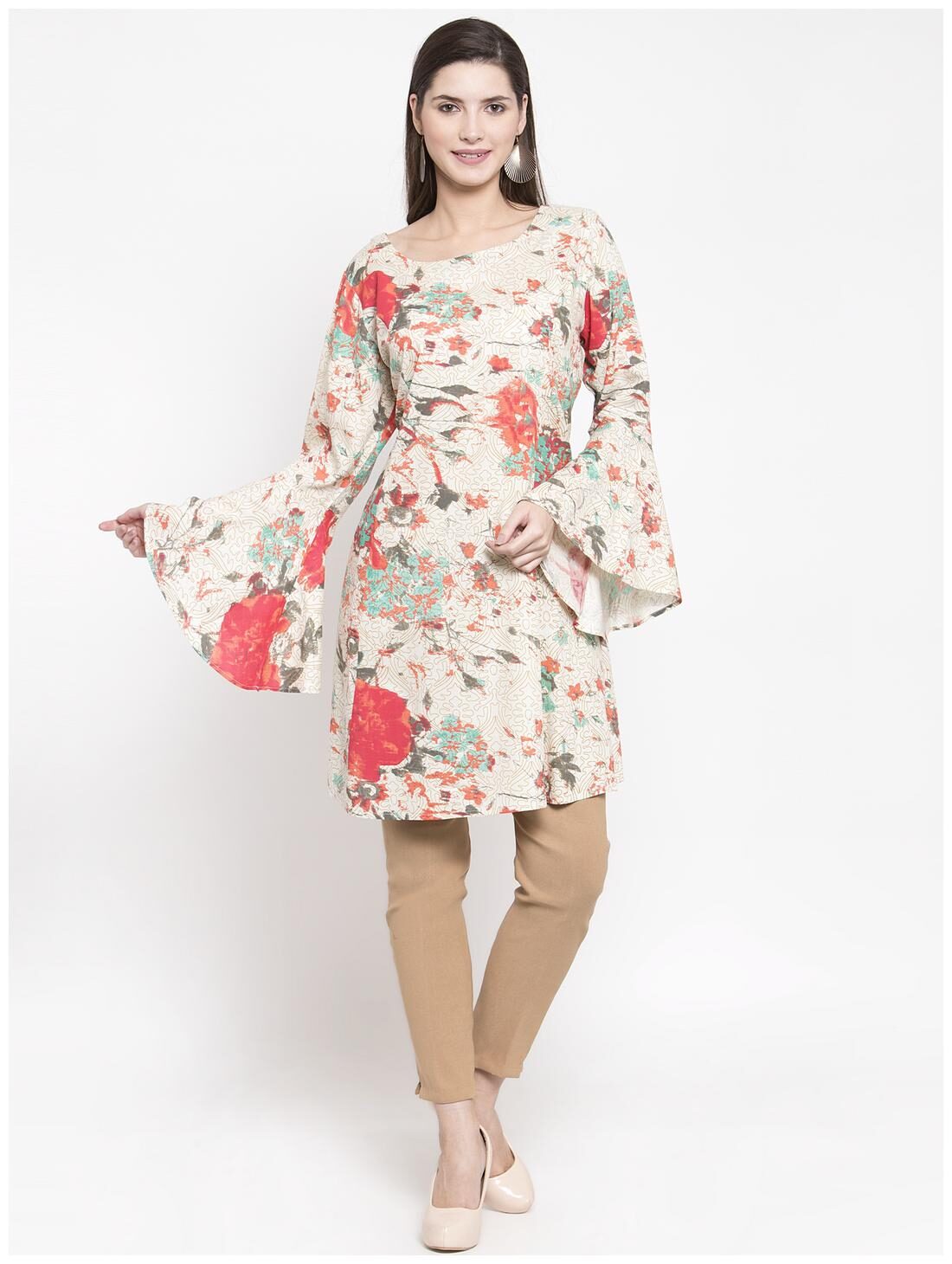 

KIAASA Women Multi Printed Straight Kurta