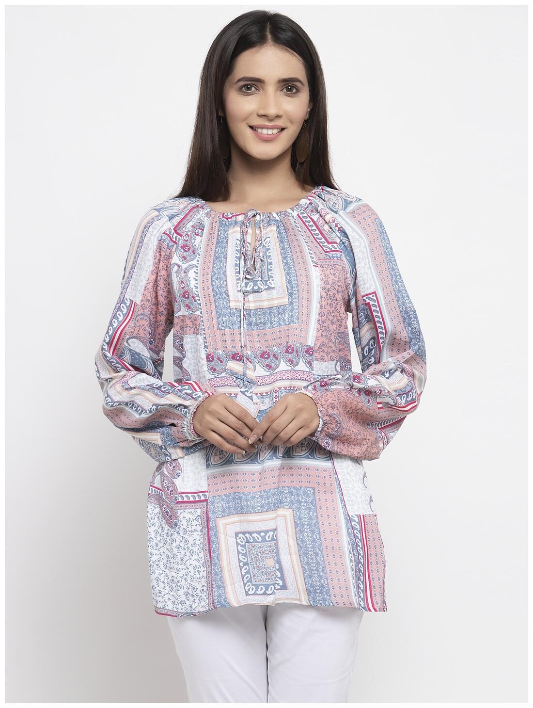 

KIAASA Women Printed Regular top - Multi