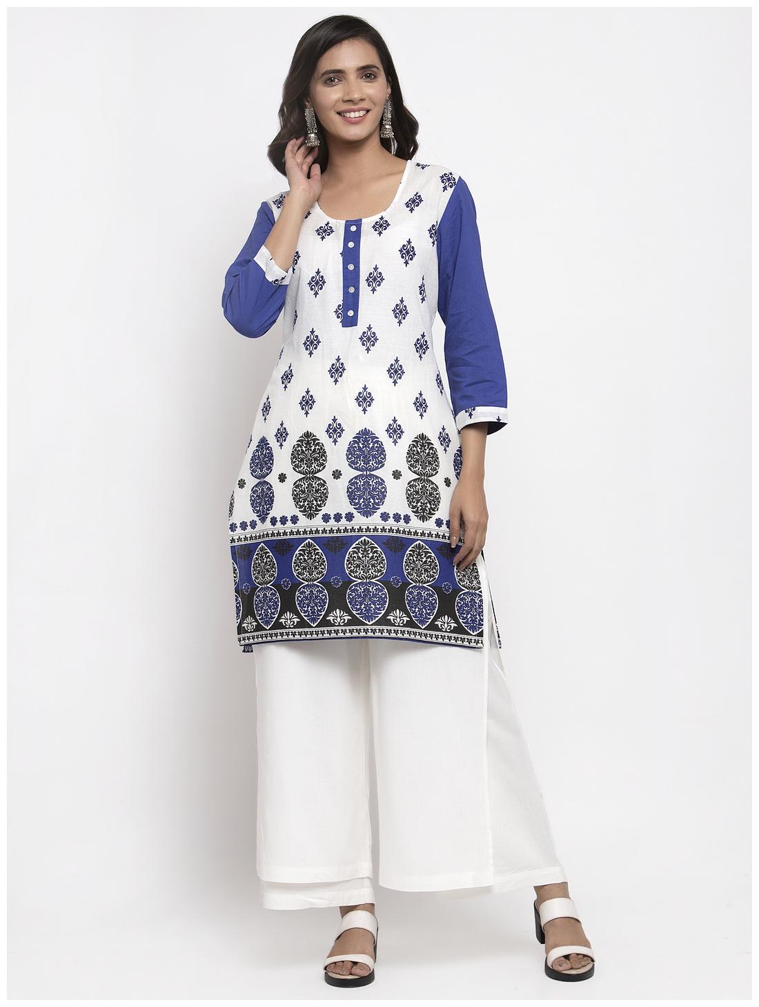 

KIAASA Women Multi Printed Regular Kurta