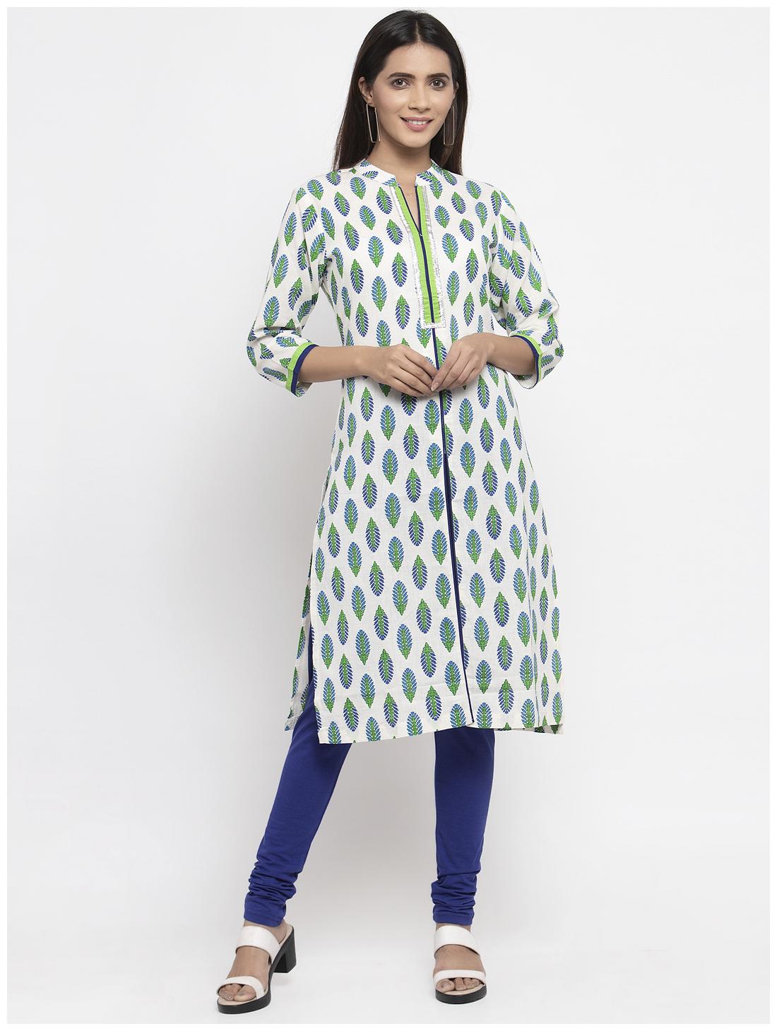 

KIAASA Women Multi Printed Straight Kurta