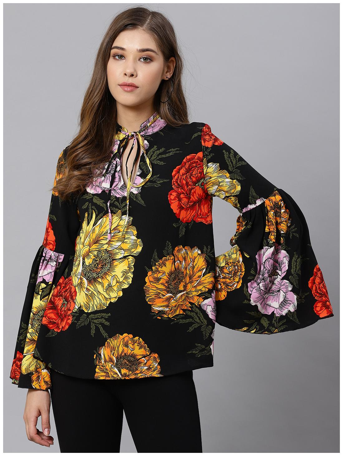 

KIAASA Women Floral Regular top - Multi