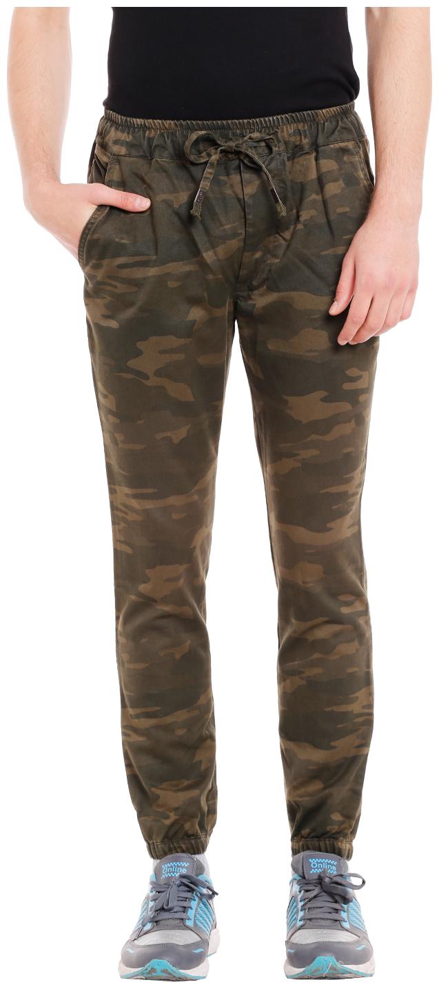 

Killer Men Green Solid Regular fit Track pants