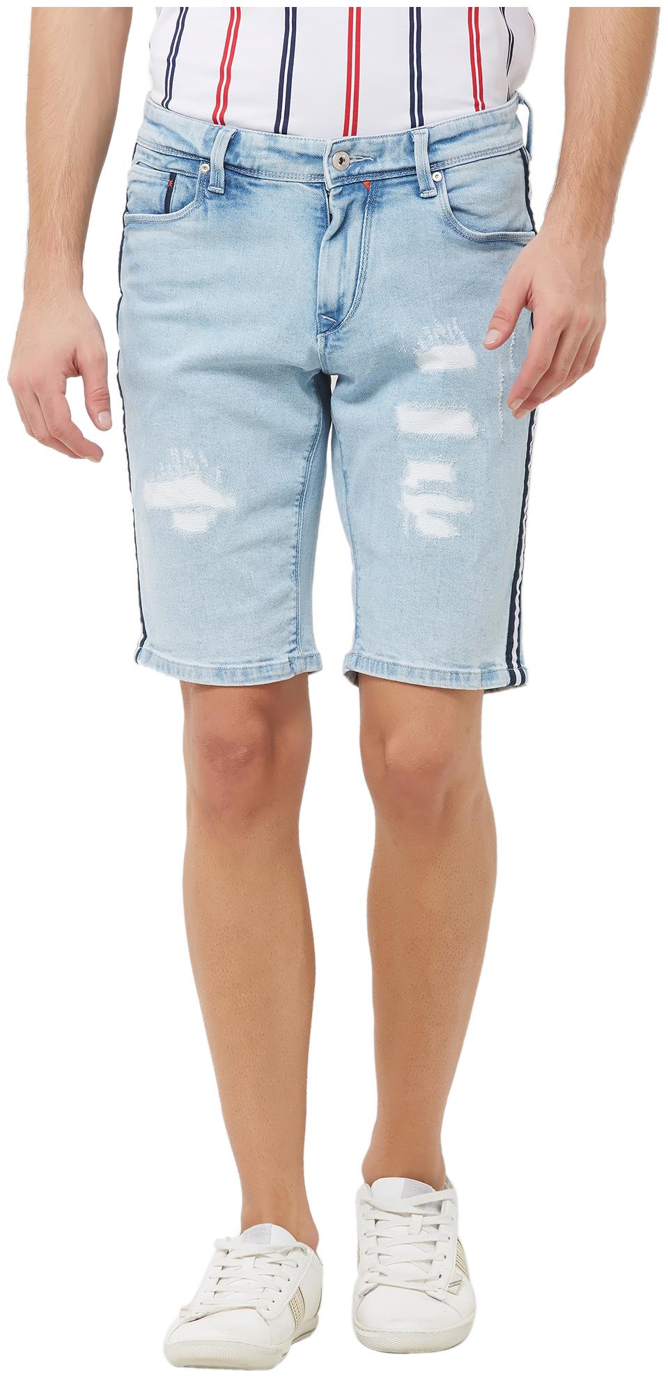 

Killer Men Blue Slim Fit Regular Shorts