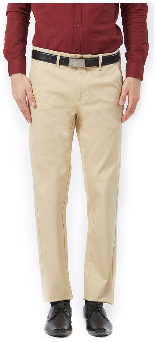 

Killer Men Beige Solid Slim fit Regular trousers
