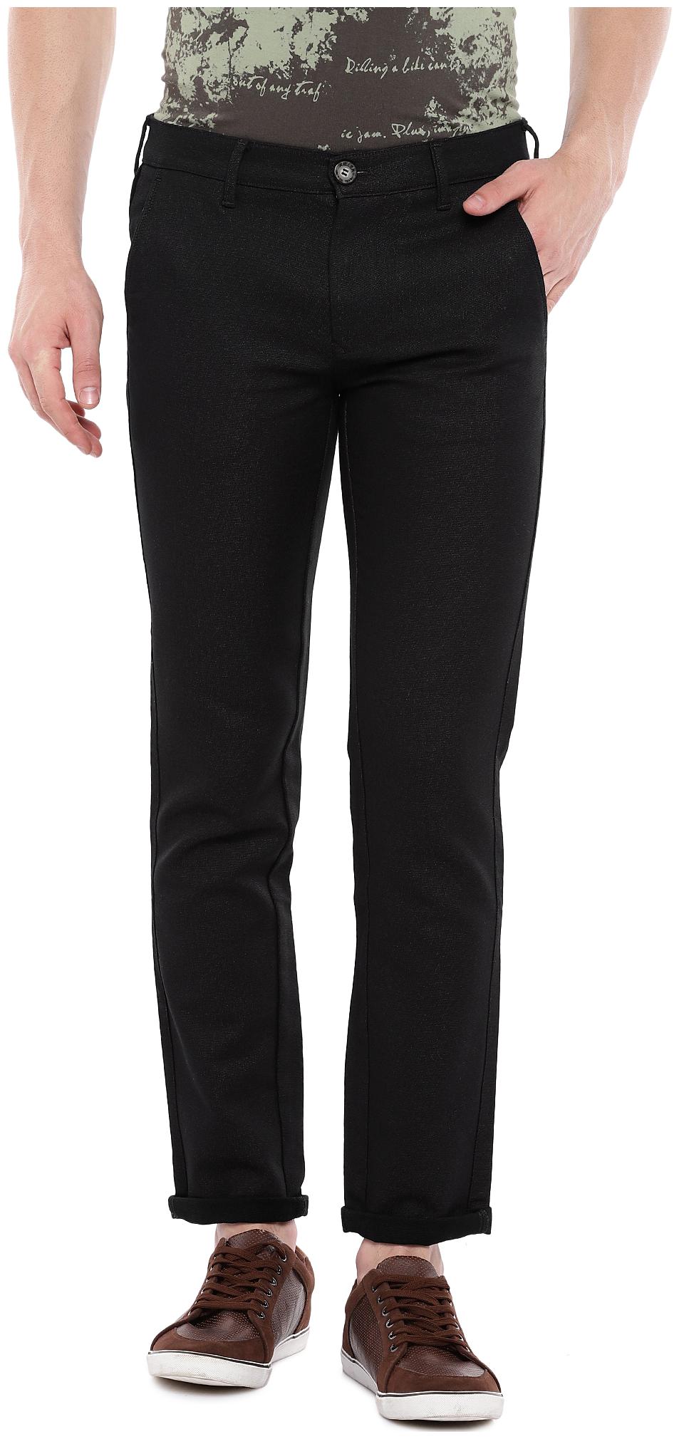 

Killer Men Brown Solid Slim fit Regular trousers