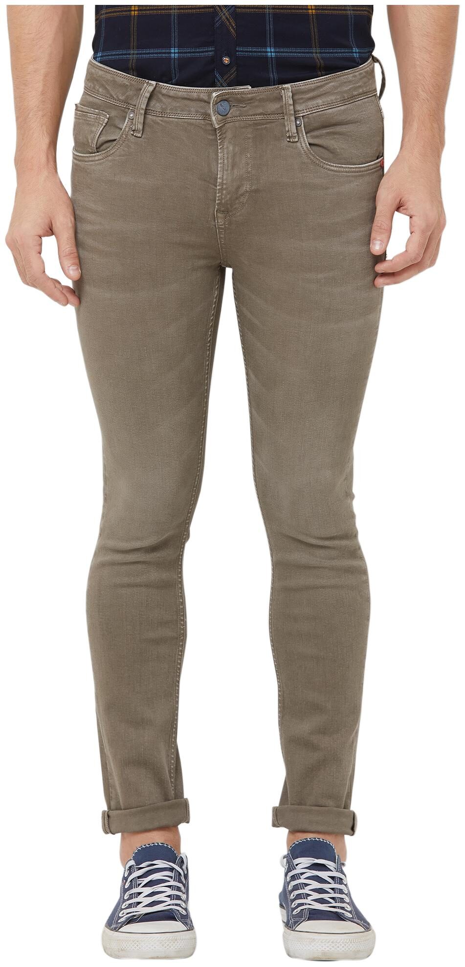 

Killer Men Beige Slim Fit Jeans