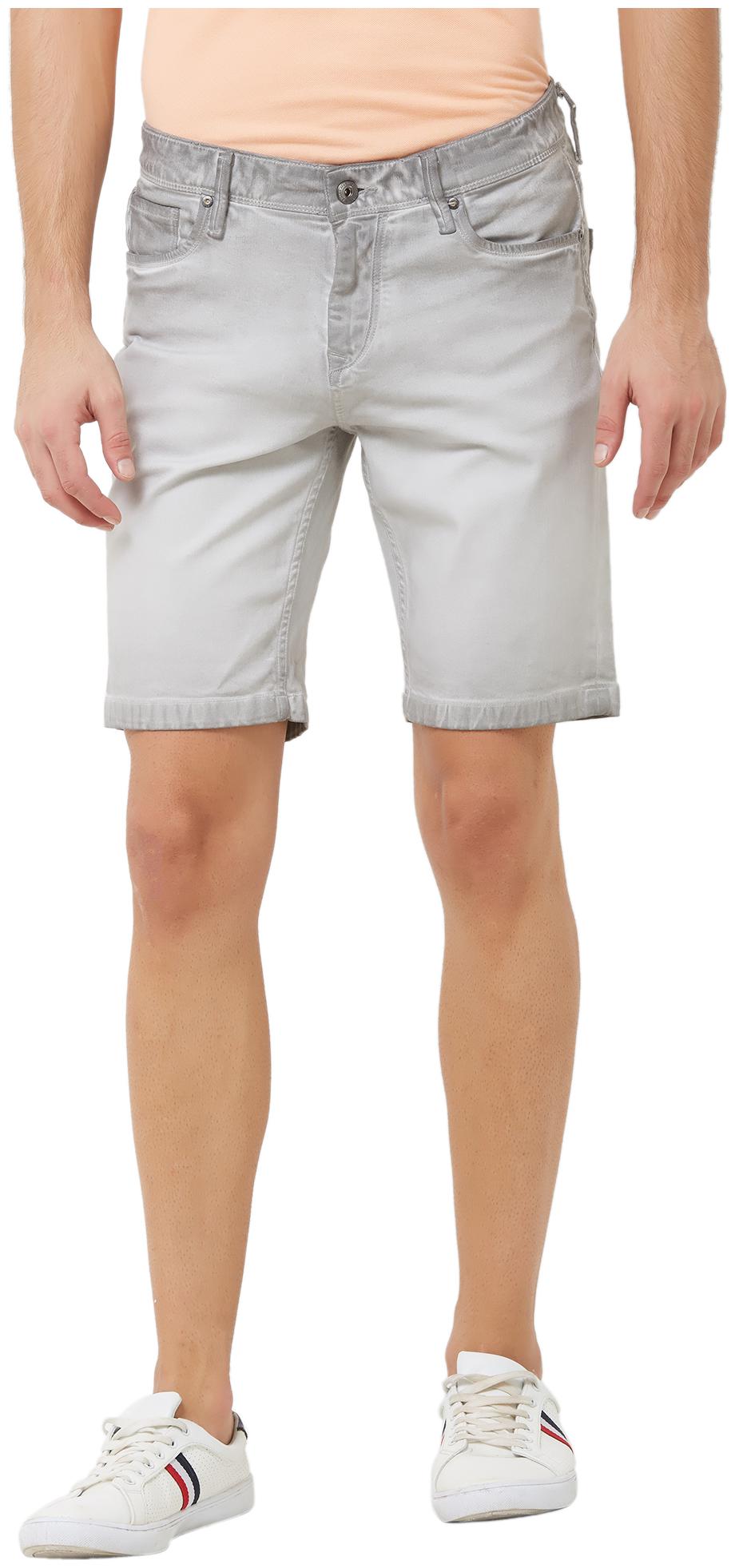 

Killer Men Grey Slim Fit Regular Shorts