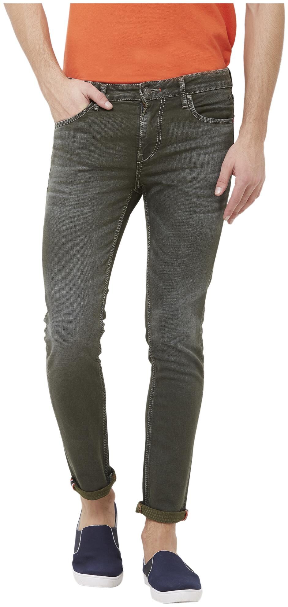 

Killer Men Green Slim Fit Jeans
