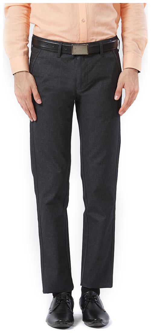 

Killer Men Solid Slim Fit Formal Trouser - Brown