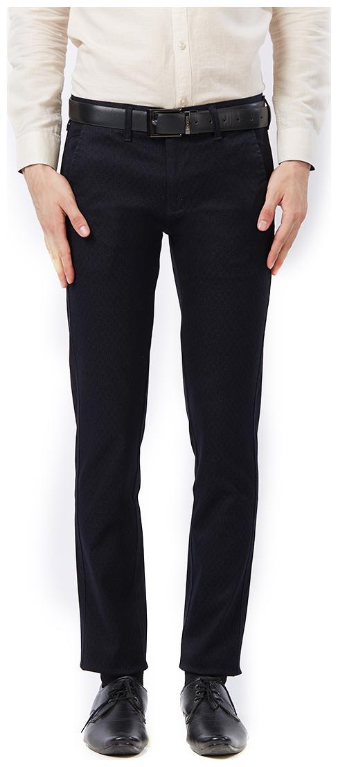 

Killer Men Solid Slim Fit Formal Trouser - Blue