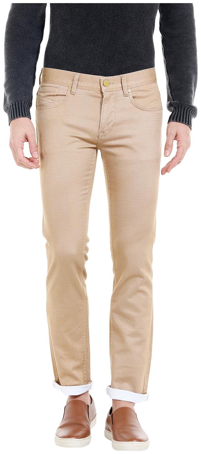 

Killer Men Beige Solid Slim fit Regular trousers