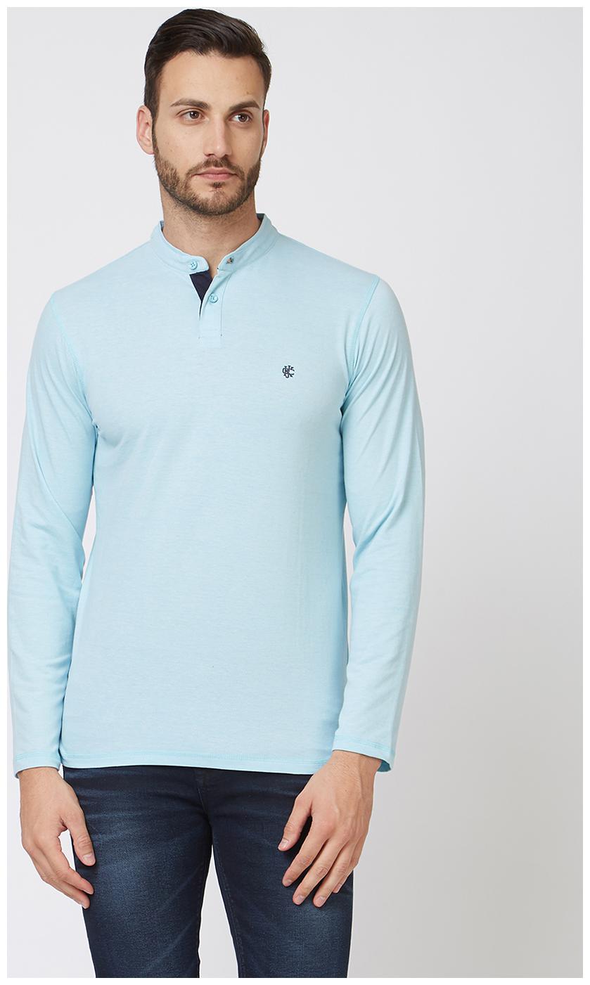 

Killer Men Blue Regular fit Cotton Round neck T-Shirt - Pack Of 1
