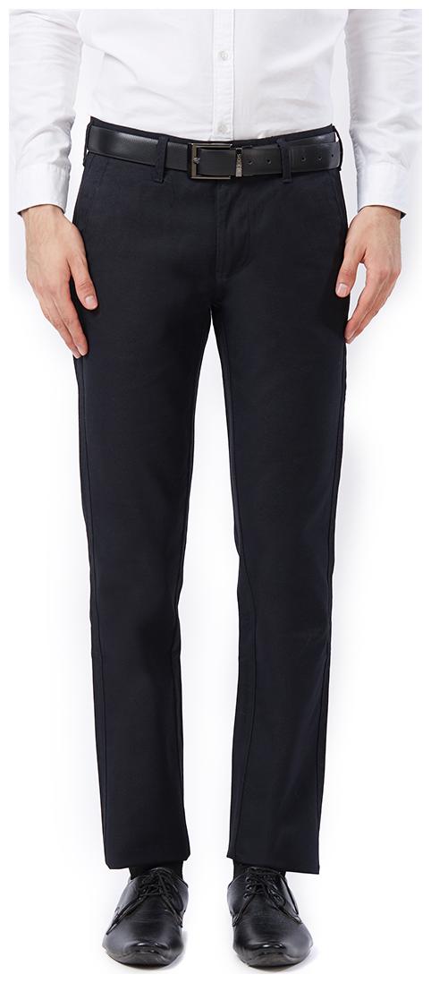 

Killer Men Solid Slim Fit Formal Trouser - Blue