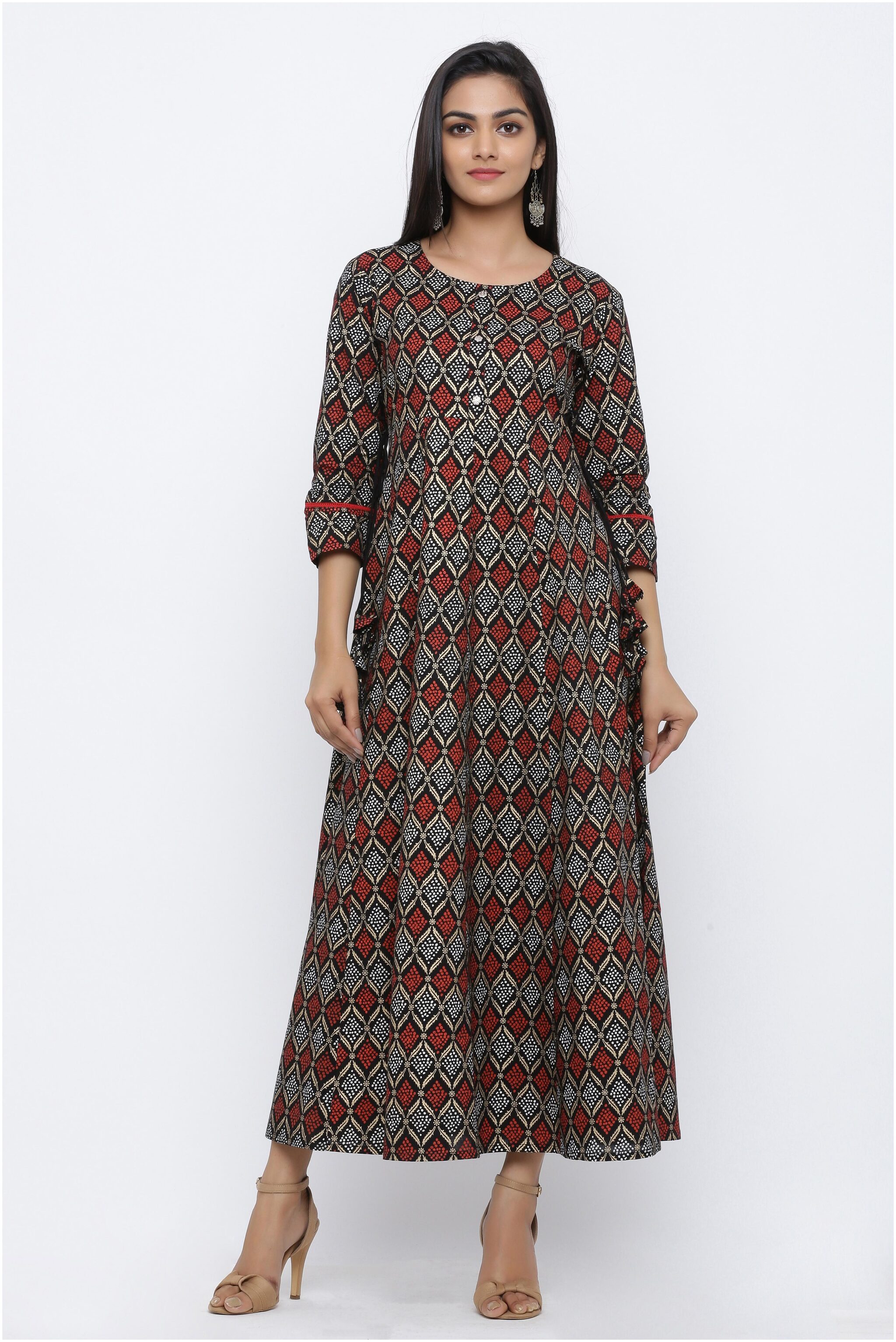 

KIPEK Women Multi Printed Anarkali Kurta